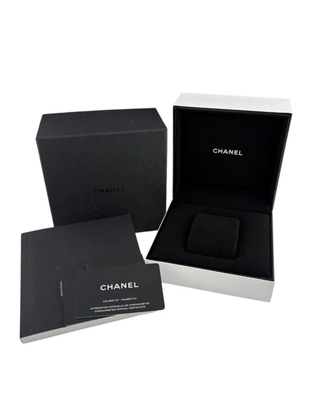 Chanel Watch Ceramic Automatic Black
